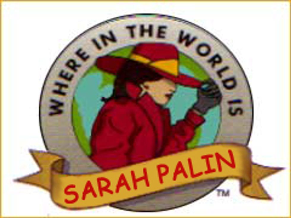 Sarah Palin Mystery Tour Game Begins