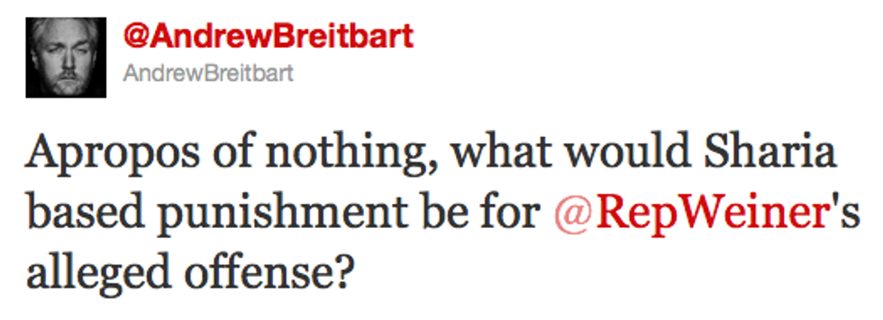 Andrew Breitbart Wants You To See His Weiner Picture