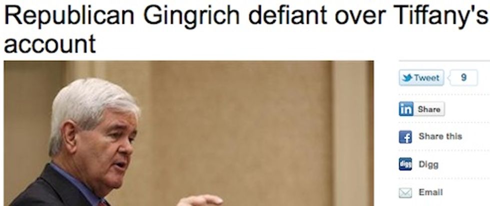 Newt Gingrich Such a Gift To Nation's Headline Writers