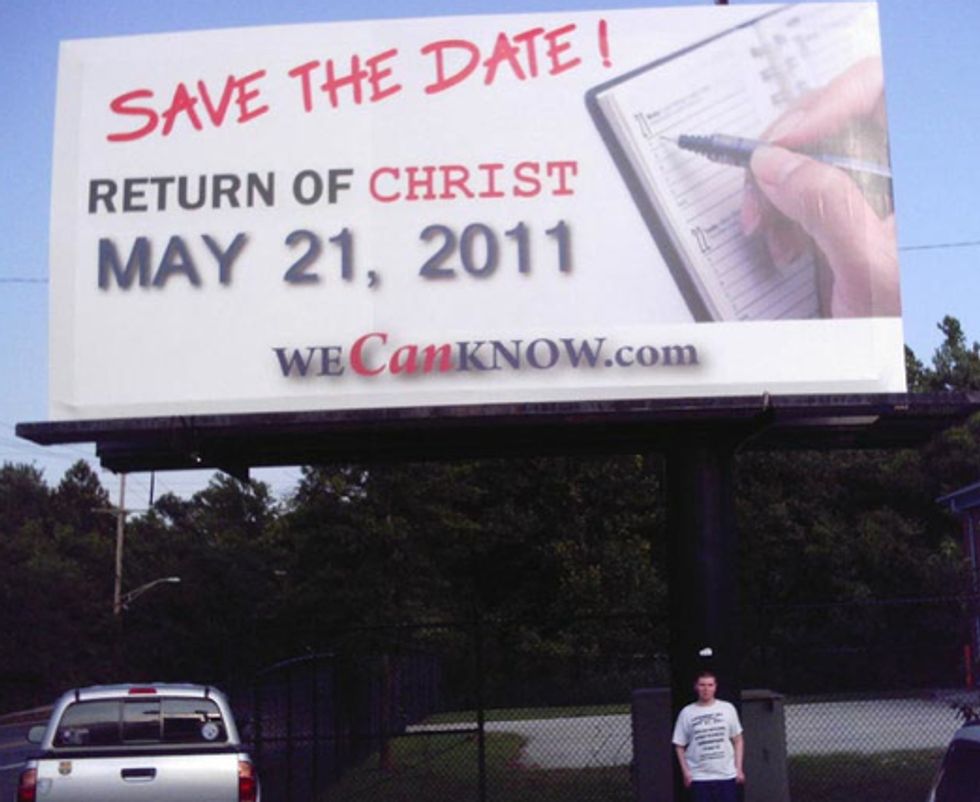 IMPORTANT: World Now Ending In May, Not Waiting For 2012