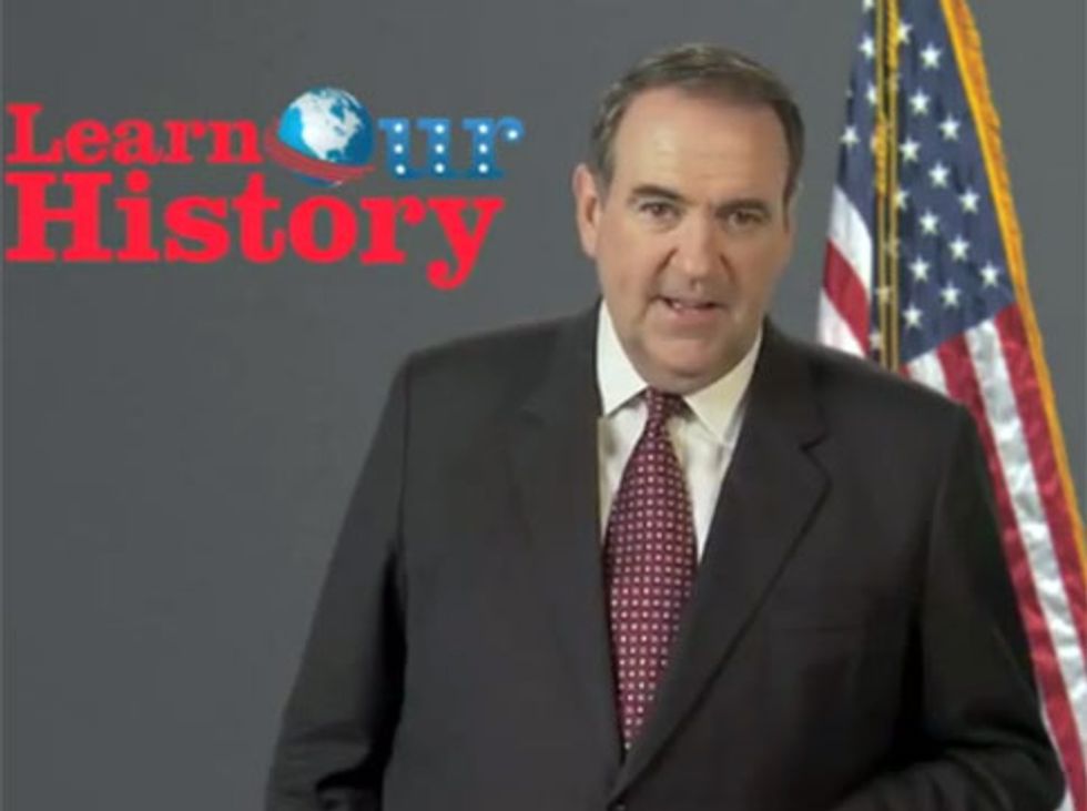 Huckabee Makes Cartoons To Teach Kids Reagan Destroyed Disco Blacks