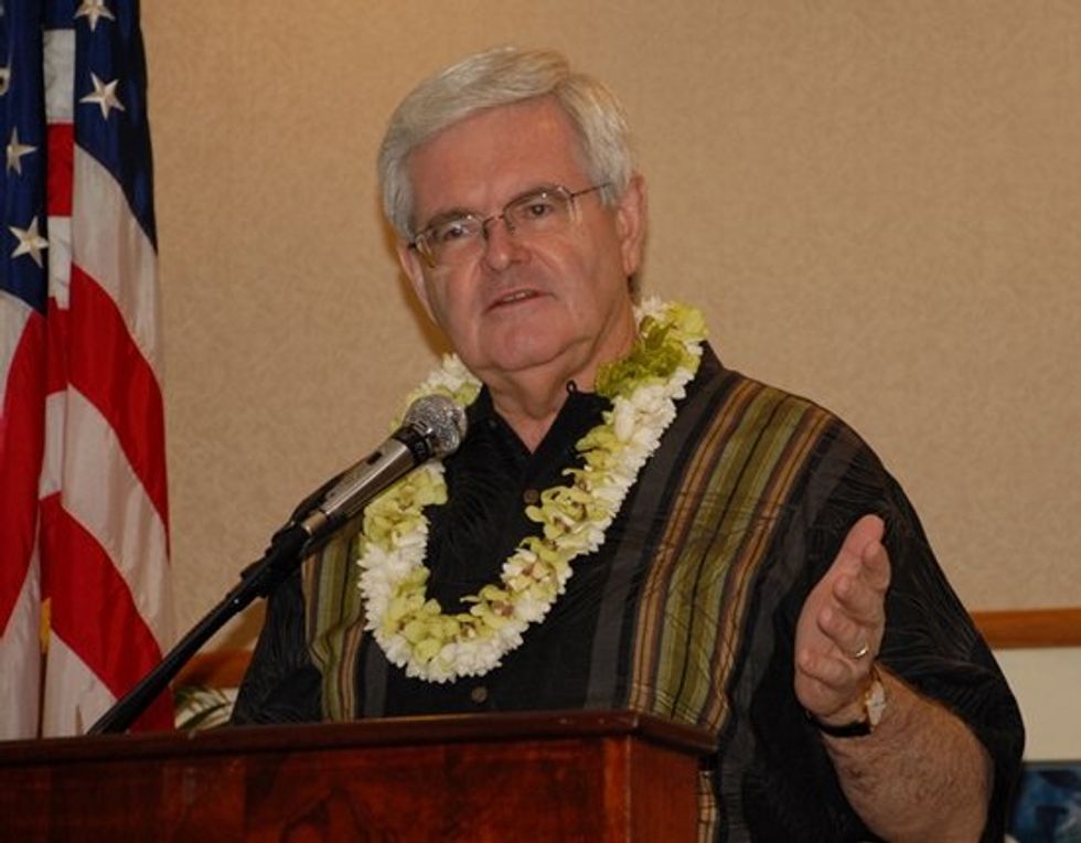 Newt Gingrich Has 'Dancing Queen' As Ringtone, Still a Terrible Person