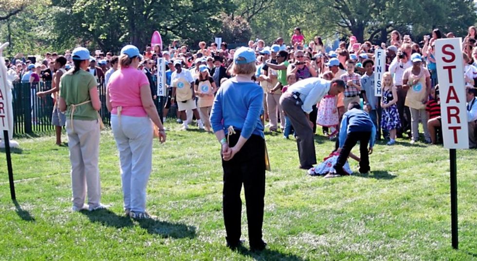 Obama Wishes Brad Manning Happy Easter At Pagan Egg Roll Shindig