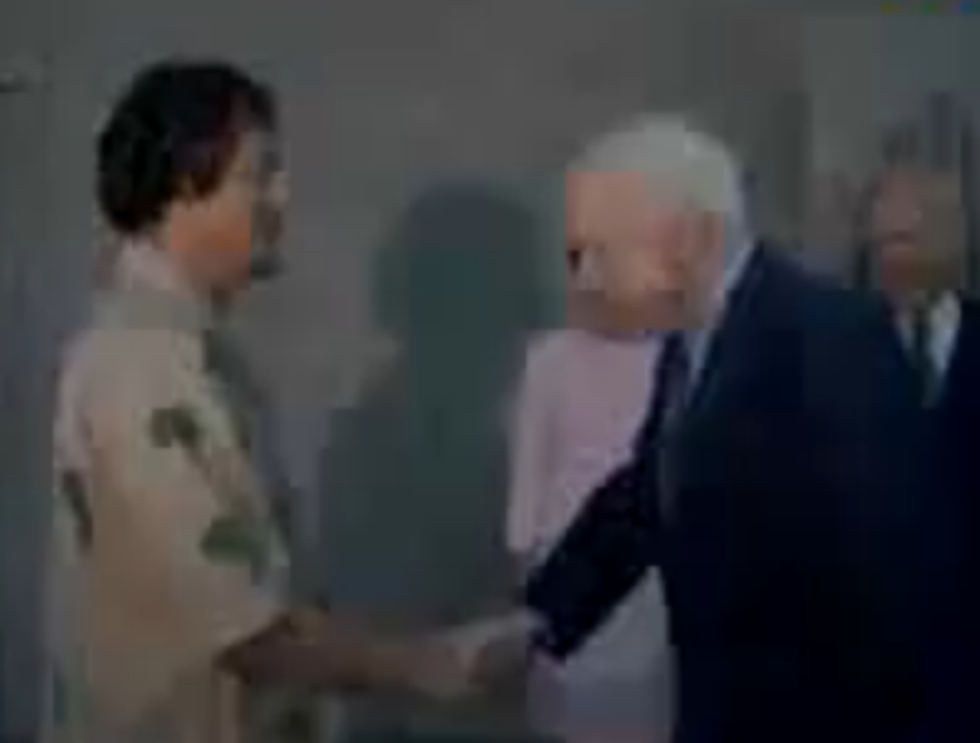 John McCain Back To Libya; Doesn't Meet With Gaddafi This Time