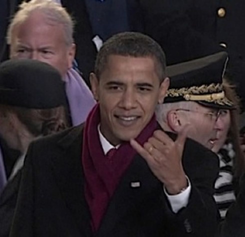 Liberals Heckle Barack Obama