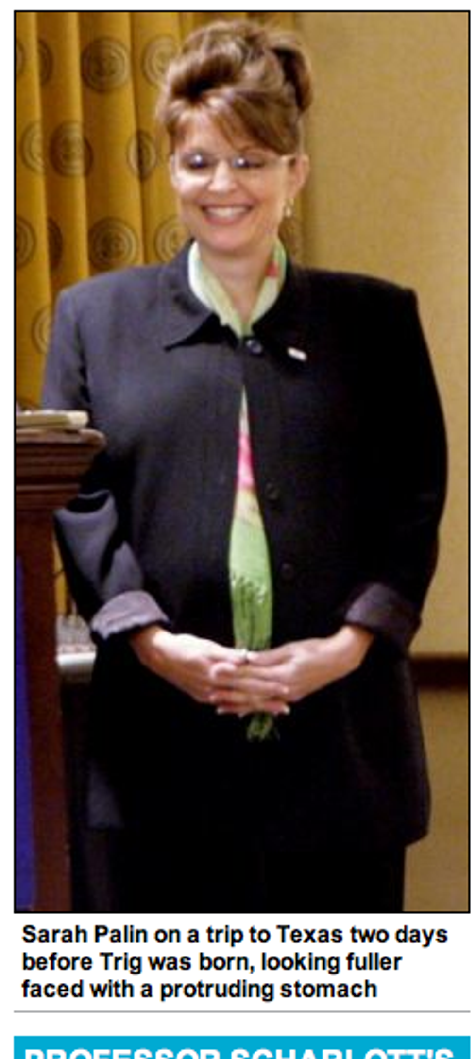 Photo Mysteriously Emerges Tying Trig Pregnancy To Sarah Palin