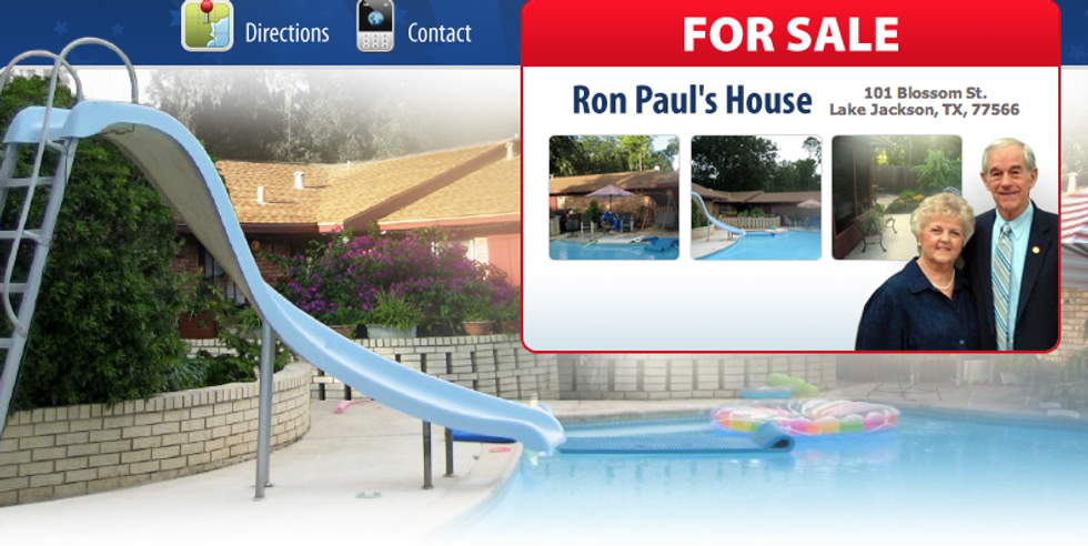 Own a 'Great Piece of History': Buy Ron Paul's Dumpy House