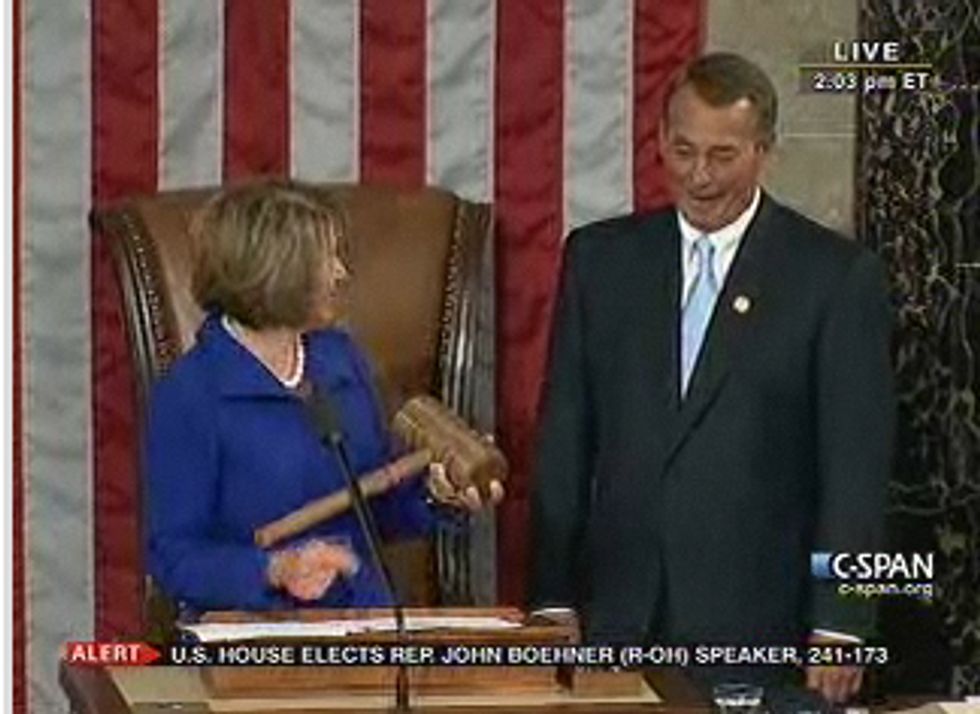 John Boehner Cries About Giffords, Heads Over To Cocktail Party
