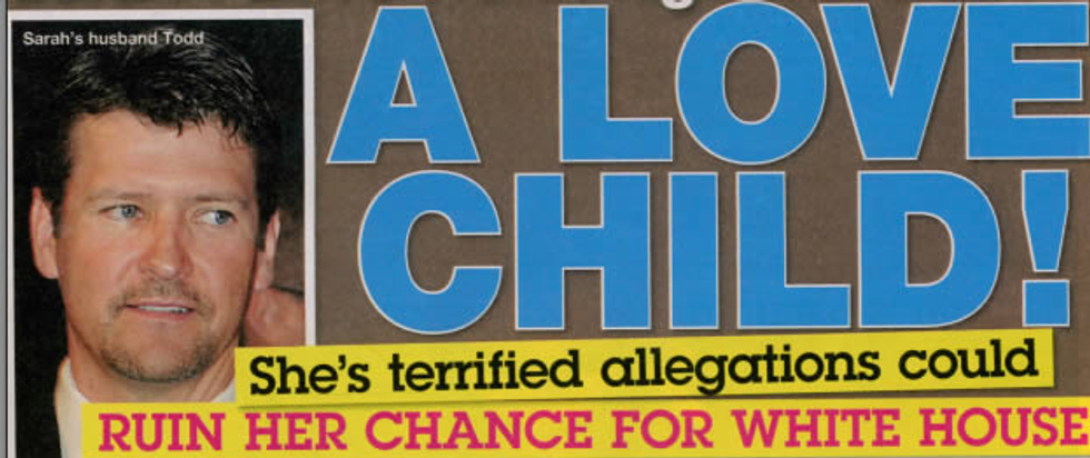 Todd Palin 'Love Child' Rumor Completes Todd Palin Affair Scorecard