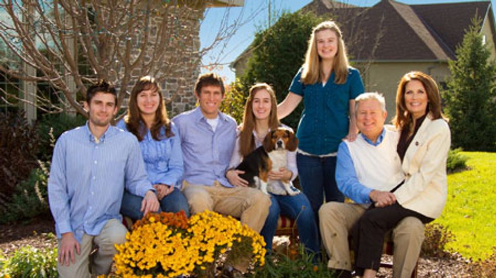One of Michele Bachmann's 10,000 Children Refuses To Pose For Playgirl