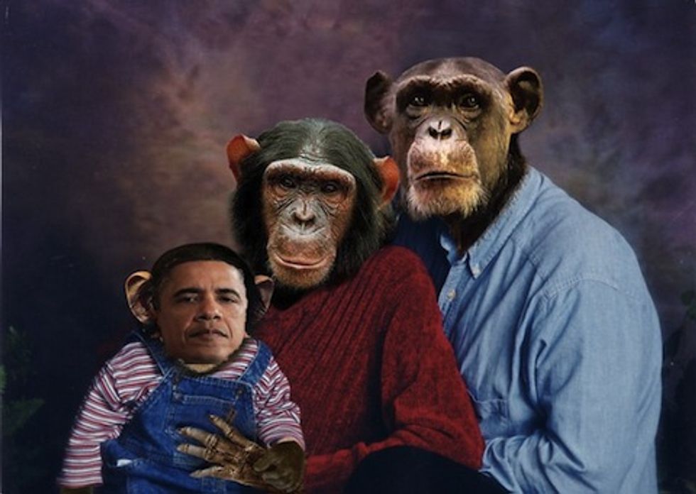 Orange County GOP Sending Around Obama 'Chimp Family' Photo