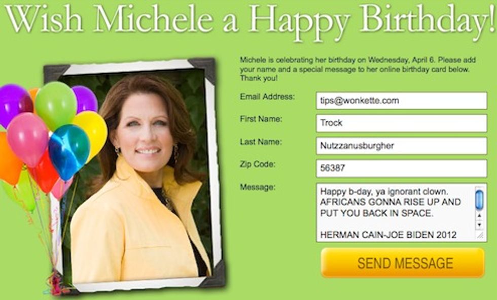 Crazy Old Michele Bachmann Is Somehow Only 55 Years Old Today
