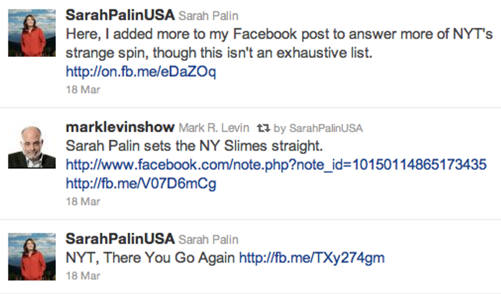 Sarah Palin Says She's a 'Duck,' Will Stop 'Whining'