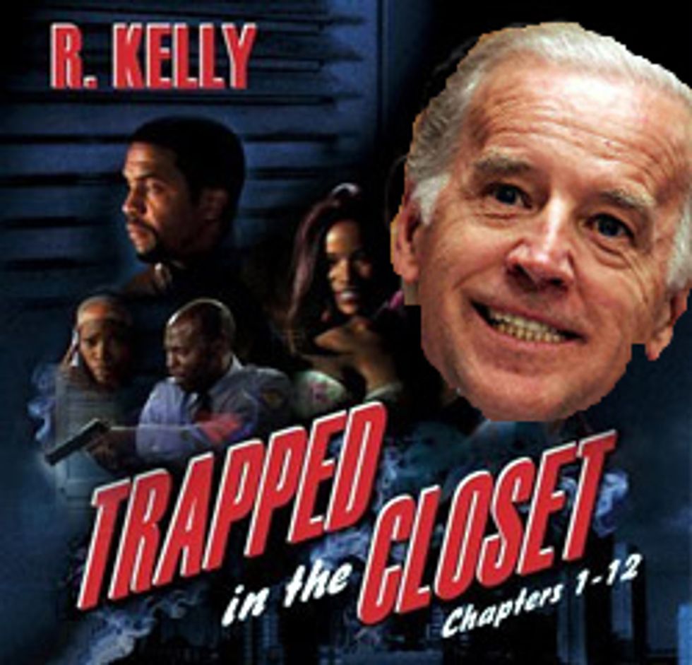 No Word if Reporter Imprisoned In Closet At Biden Event Stripped Naked