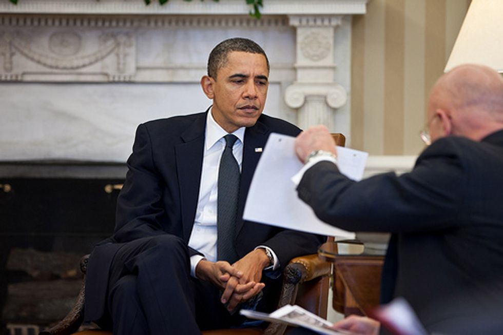 President Photobombed
