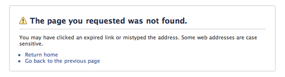 Sarah Palin 'Lou Sarah' Facebook Account Shut Down