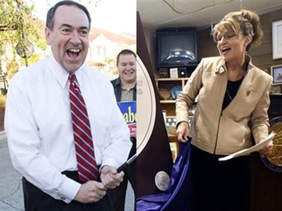 Leaked Book: Sarah Palin Voted For Mike Huckabee In 2008 Primary