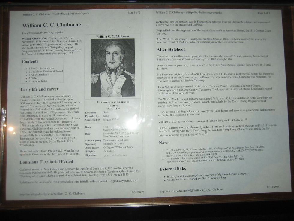 Louisiana Just Printing Out Wikipedia Pages, Calling It History