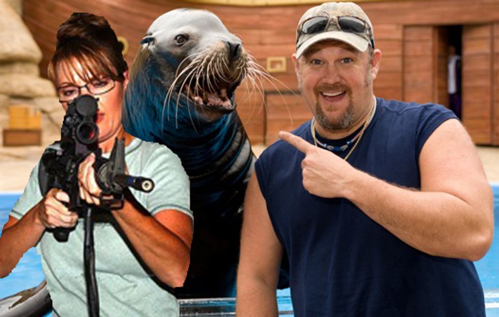 Sarah Palin Taking Blood-Libel Show On the Road With Larry the Cable Guy