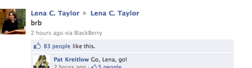 Runaway Wisconsin State Senator Wins Internet