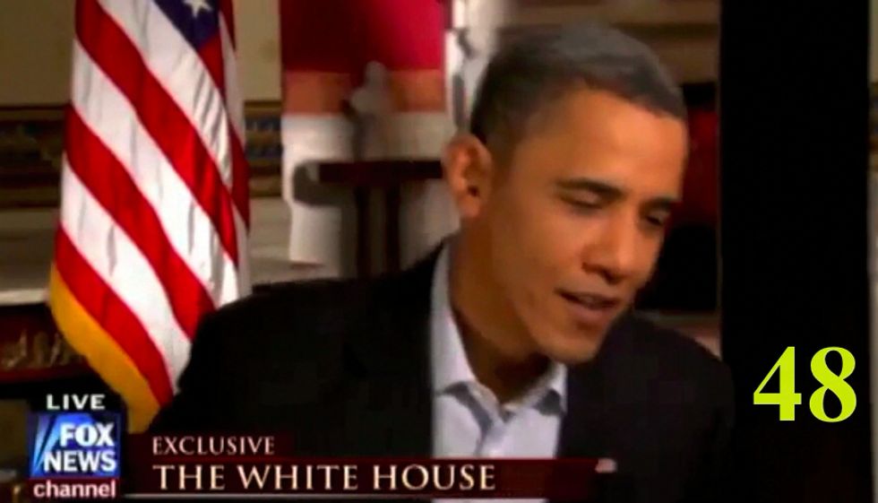 Here Are All 48 Times Bill O'Reilly Interrupted President Obama Sunday