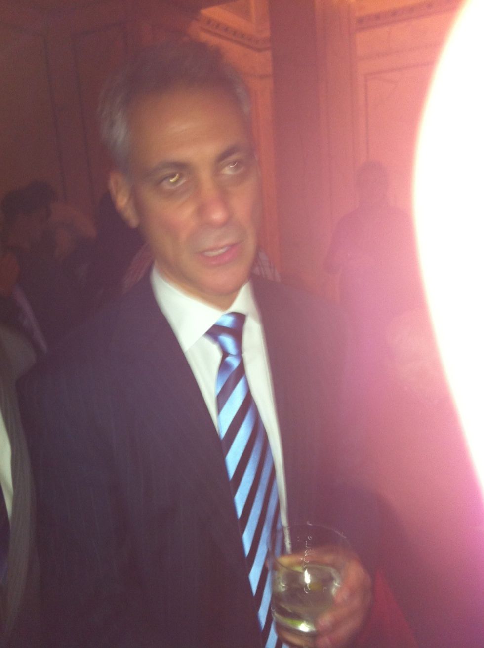 Rahm Emanuel, Captivating Energy Orb Oversee Passage of Illinois Civil Unions