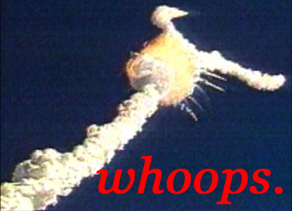 Happy Challenger Explosion Silver-Anniversary, Everyone!