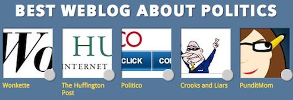 Hooray, Wonkette Is Up For 'Best Political Bloggie' of 2010/2011