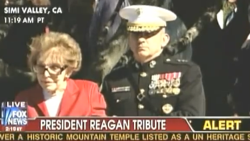 Reagan Celebrants Impress Press With Money Spent On Cake Instead of AIDS