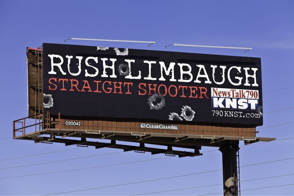 Rush Limbaugh Billboard Promises People of Tucson More Shooting
