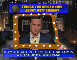 Mitt Romney Jokes About How Handsome and Smelly He Is, On TeeVee