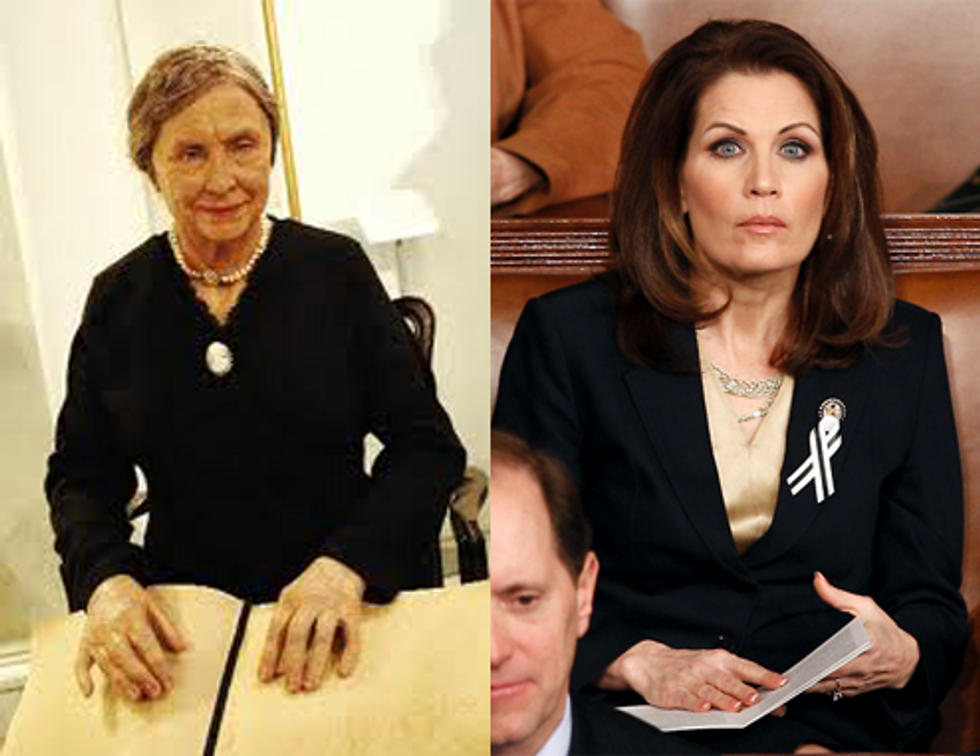 Oh, That Explains It: Michele Bachmann Is Blind