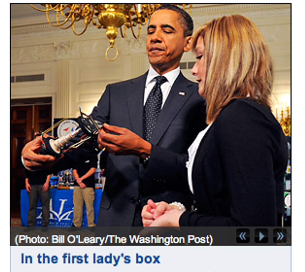 All Eyes Will Be On Michelle Obama's 'Box' Tonight