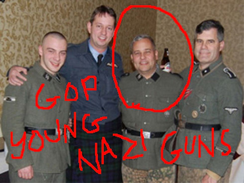 GOP 'Young Guns' House Nominee Loves Playing Nazi Dress-Up