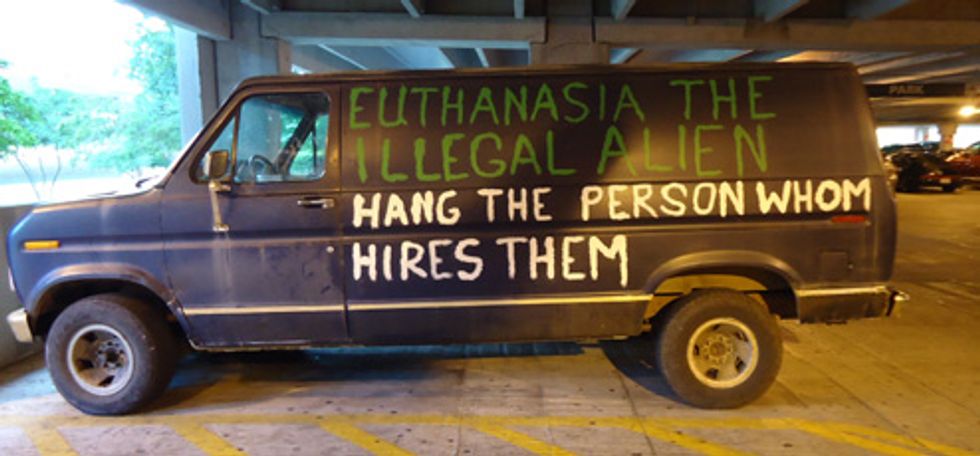 Creepy Guy In Van Has Ideas For Killing Everyone