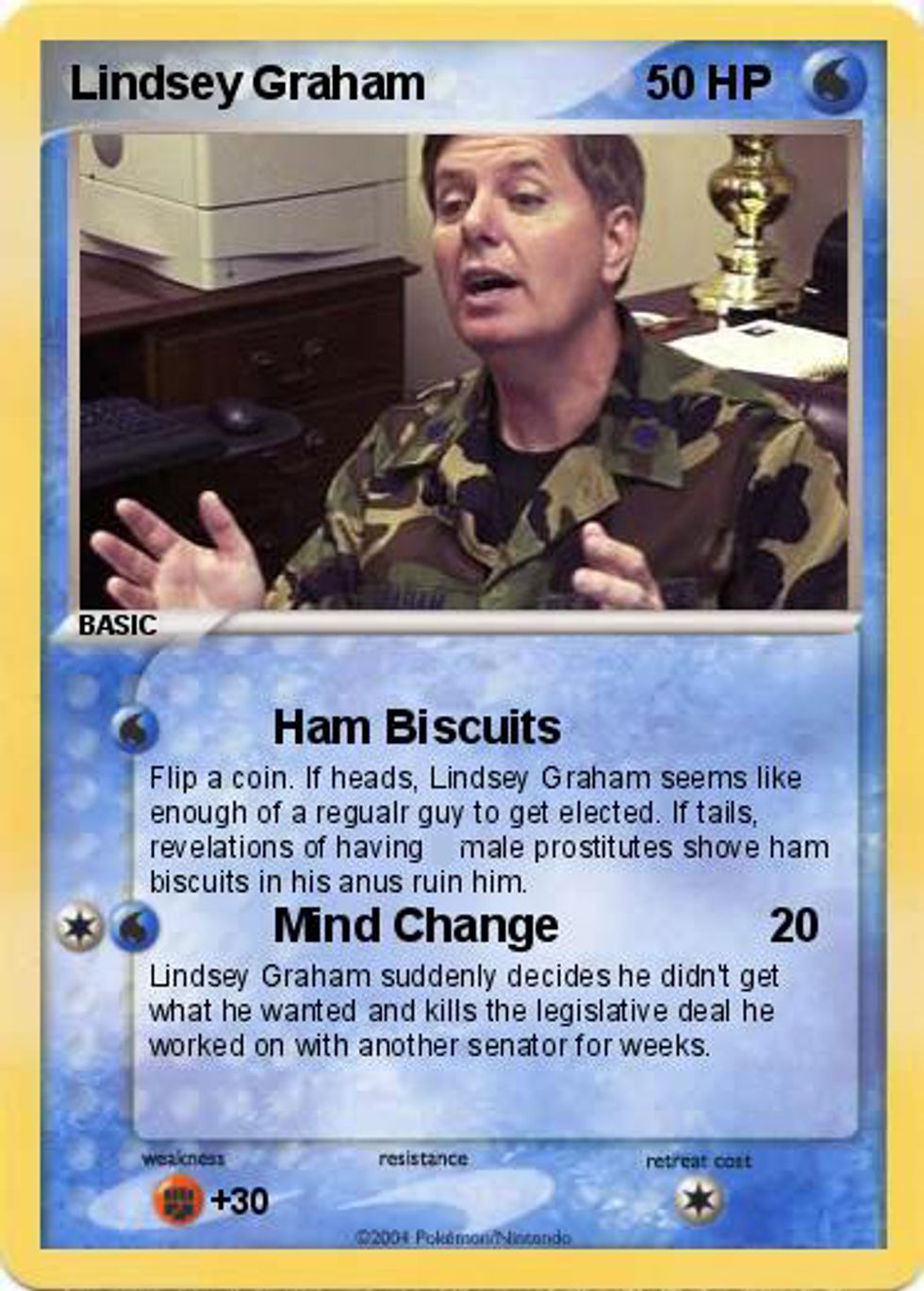 Wonkette Senate Obstruction Trading Cards Will Ruin Your Child's Christmas