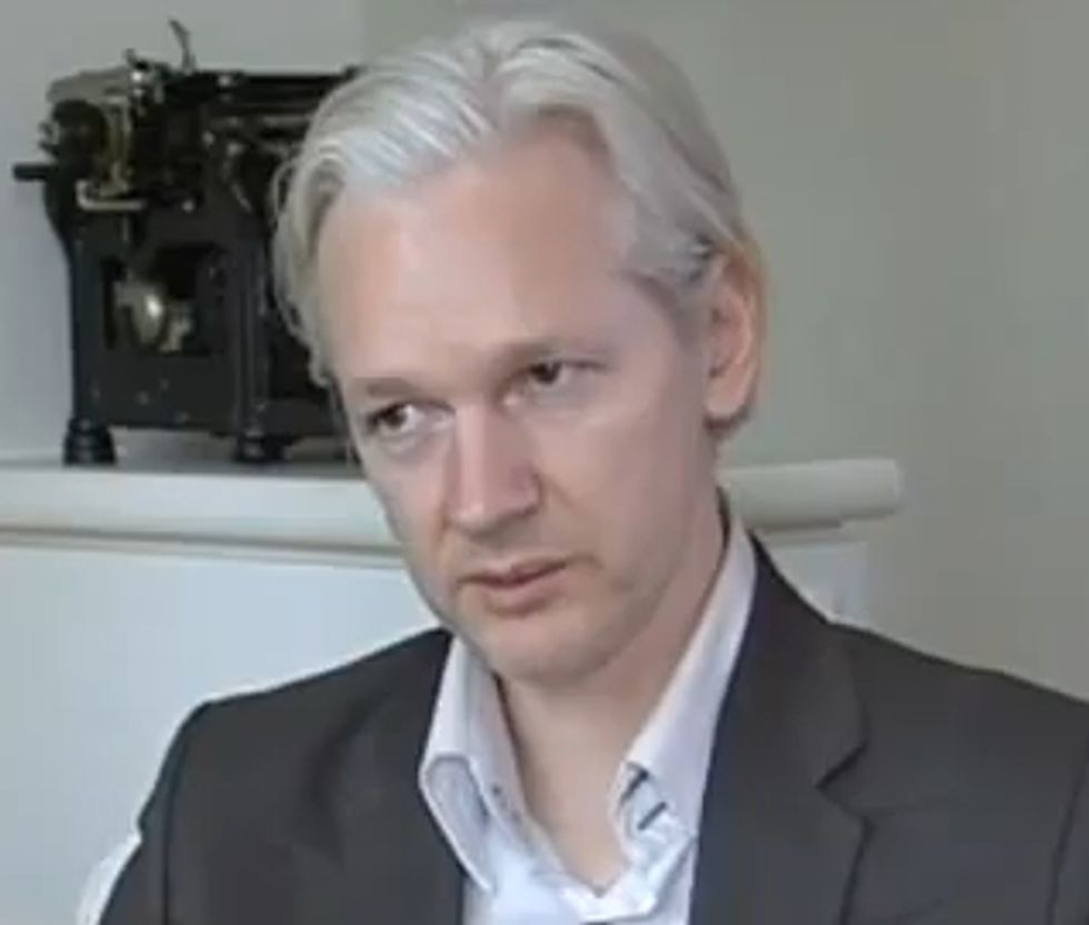 Julian Assange Julian-Assangeing Around In Britain Now