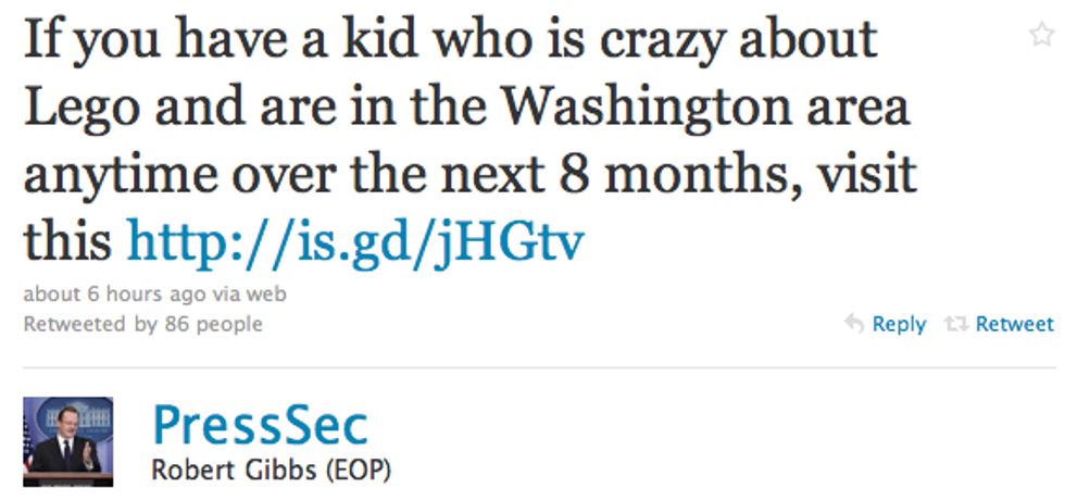 LEGO Terrorist Robert Gibbs Now Trying To Recruit Followers