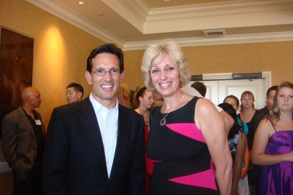 Orly Taitz Hanging With Eric Cantor, Writing Play About Army Birther