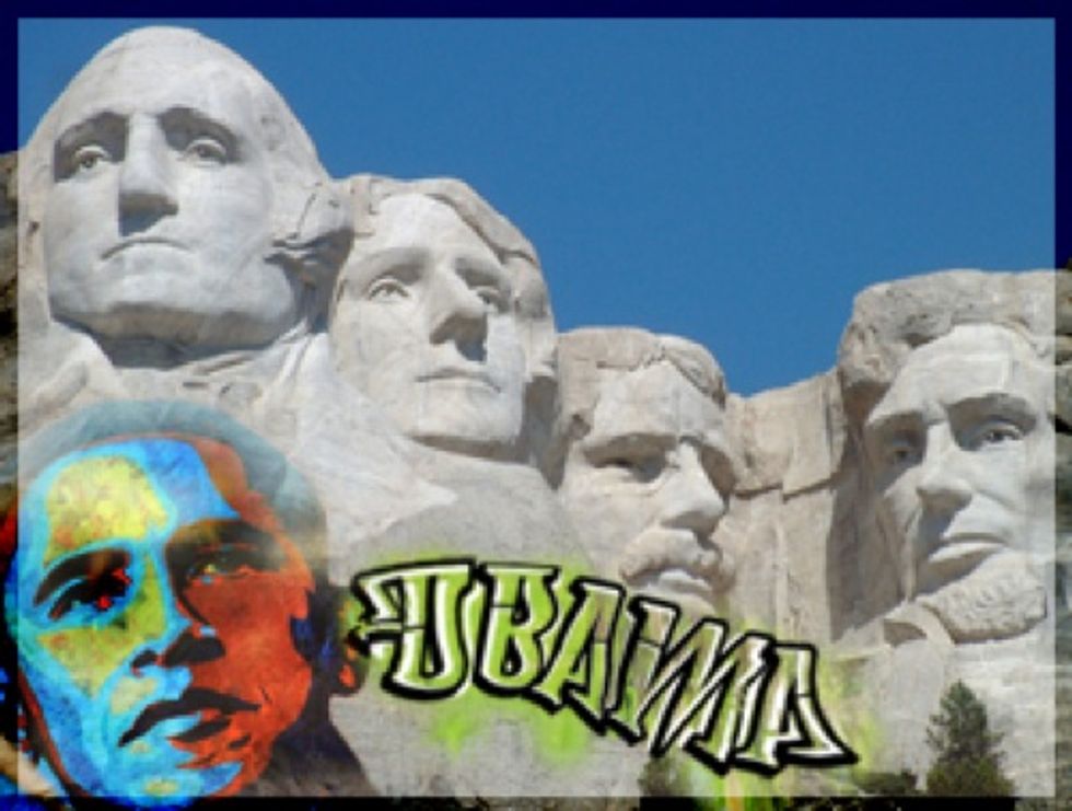 Rush Limbaugh Photoshop Reminds You Obama Is a Black Gang Member