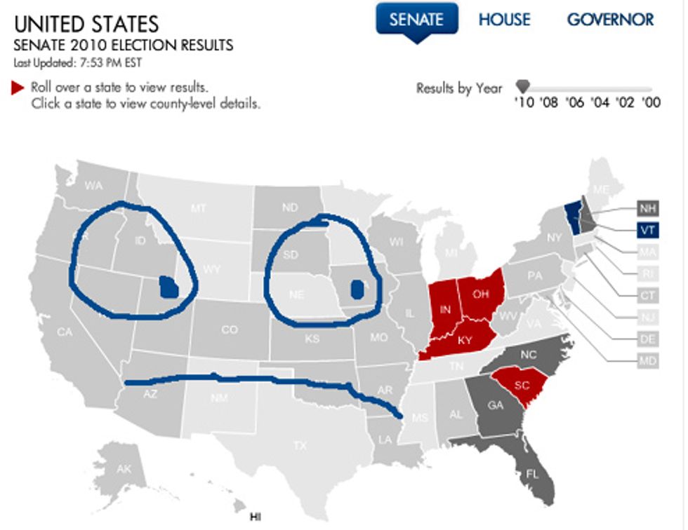 Teapocalypse Now: Liveblogging the 2010 Midterms, Part II