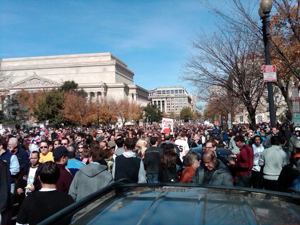 Liveblogging the Comedy Central Rally Thing From the National Mall