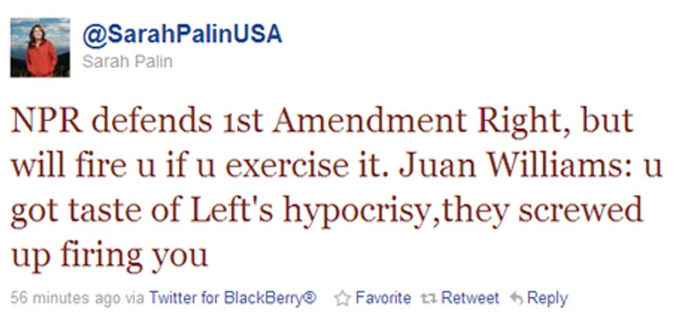 Right-Wingers All Rush To Say Craziest Thing About Juan Williams Firing