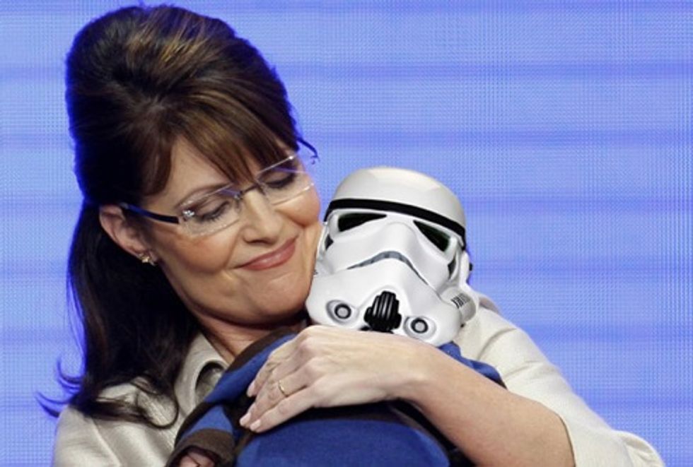 Sarah Palin Decides That Rahm Emanuel Hates Trig The Most Today