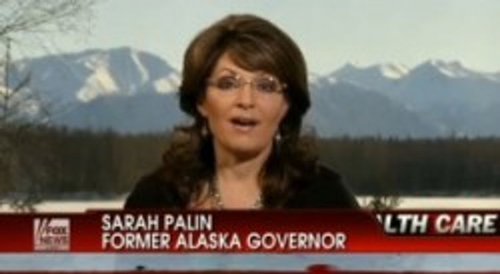 Sarah Palin Won't Stop Talking About Obama's Genitals