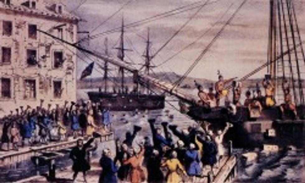 Tea Partiers Journey To England For Free-Market Love Fest