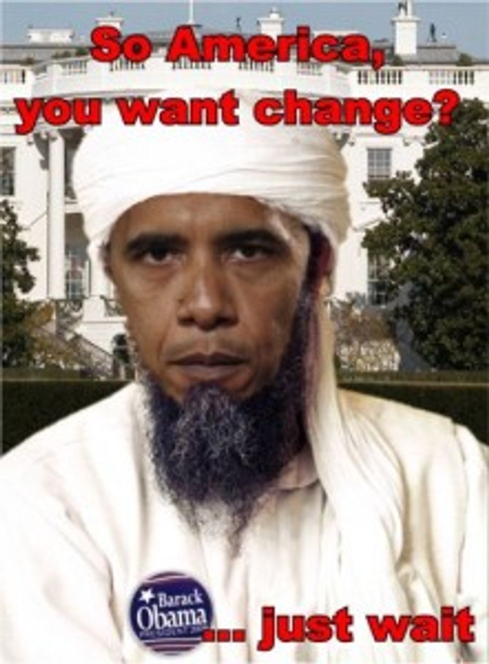 Wingnut Lady Explains How To Get Her To Stop Calling a Obama a Muslin