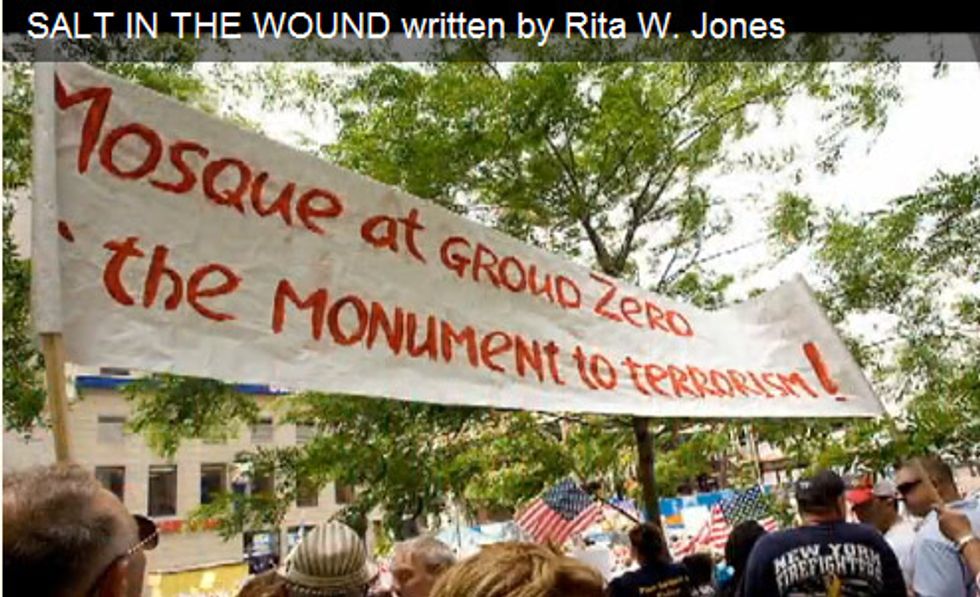 Dumb Hick Mosque Haters Can't Even Spell 'Ground Zero'