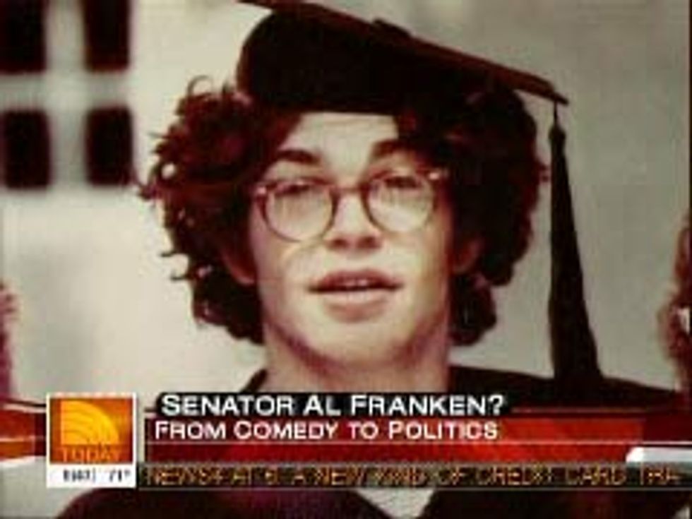 Mitch McConnell Doesn't Find Al Franken's Senate Comedy Sketch Very Funny