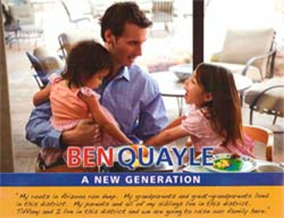 Dan Quayle's Son Pretends To Be 'Family Friendly' By Kidnapping Children
